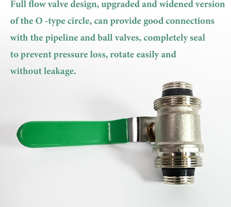 Greatshow M8039 3/4" In Line Ball Valve for MaxLine Air Tubing - Image 3