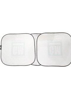 GM Car Sun Shade Uv Rays And Heat Protector Sun Visor Foldable Keep Your Vehicle Cool Blocks Uv Rays Car Windshield Sunshade  - Image 2