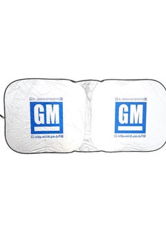 GM Car Sun Shade Uv Rays And Heat Protector Sun Visor Foldable Keep Your Vehicle Cool Blocks Uv Rays Car Windshield Sunshade  - Image 3