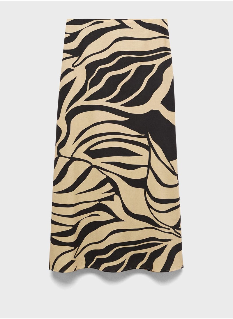 MANGO - High Waist Skirt - Image 1