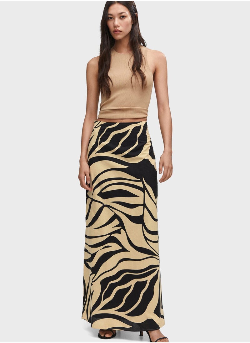 MANGO - High Waist Skirt - Image 1