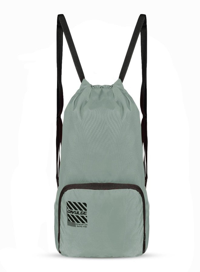 Divulge Drawstring Daypack Bag Sports Backpack Gym Bag, Backpack and Multi Utility Bag for Running, Outdoor and Indoor Sports -SKYBLUE - Image 1