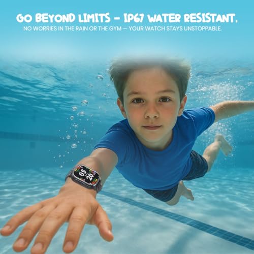PunnkFunnk TrackNova 4G/5G Kids Smart Watch | HD Video Call | Live GPS Tracking | App Control | Safe Zone & SOS | Games | Family Chat | 800mAh Long Battery | FaceLock | Safety Watch for Kids - (Black) - Image 4