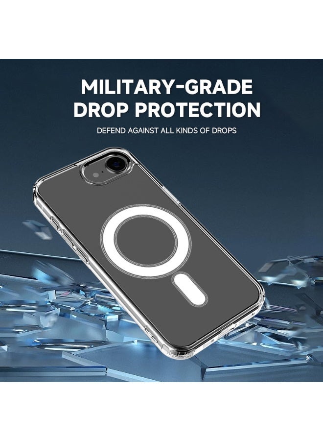 Raxoom 3-in-1 Heavy Duty Protection Magsafe Case for iPhone 16e | 360Â° Anti-Shock Protection | Magsafe Cover Case | Lens Protection | 9H Glass Screen Protector - Image 5