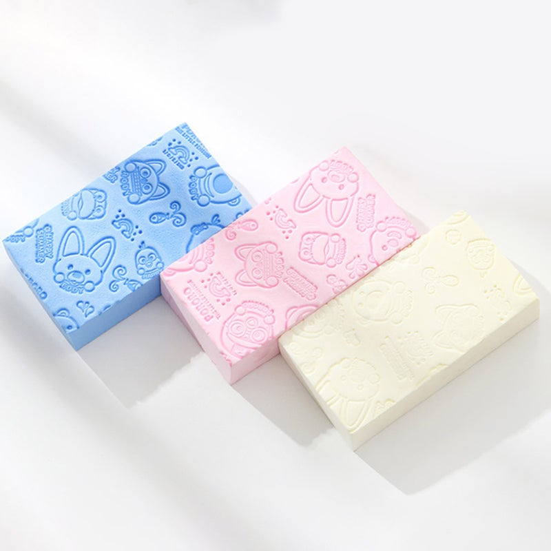High Density Bath Sponge Soft Delicate Pulling Clean Dirt Relieve Fatigue Household Bath Rubbing Towel - Image 5