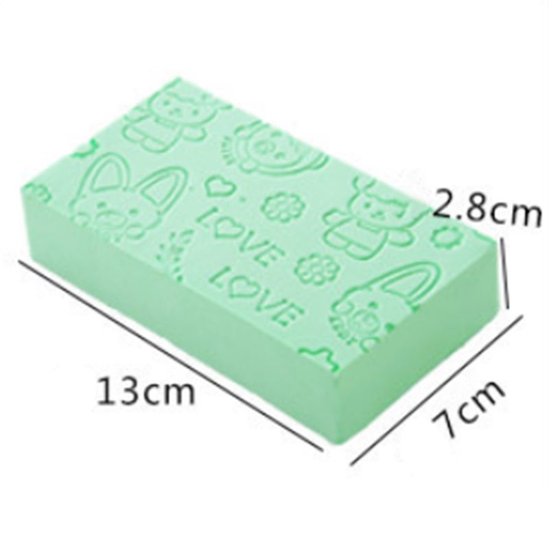 High Density Bath Sponge Soft Delicate Pulling Clean Dirt Relieve Fatigue Household Bath Rubbing Towel - Image 2