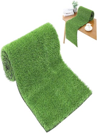 Artificial Grass Table Runner 14x47 Inch Faux Grass Table Runners Green Grass Table Cloth Table Decoration for Home Decor - pzsku/Z7B298E97EE297750B001Z/45/_/1737434938/1508bac6-d10b-40c4-834e-55fc503a2ecf