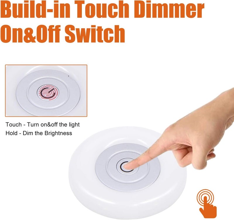 Facon 12V LED Motorhome Lights with Touch Dimmable Switch - Interior Lighting for Caravan, Campervan, Trailer, and Boat - Image 3