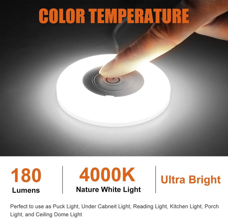 Facon 12V LED Motorhome Lights with Touch Dimmable Switch - Interior Lighting for Caravan, Campervan, Trailer, and Boat - Image 2