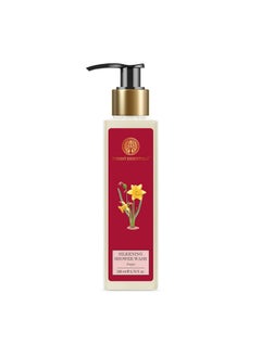 Forest Essentials Silkening Shower Wash Nargis Ayurvedic Natural Body Wash For Soft Smooth Skin Paraben Free & Sulphate Free Shower Gel  - Image 1
