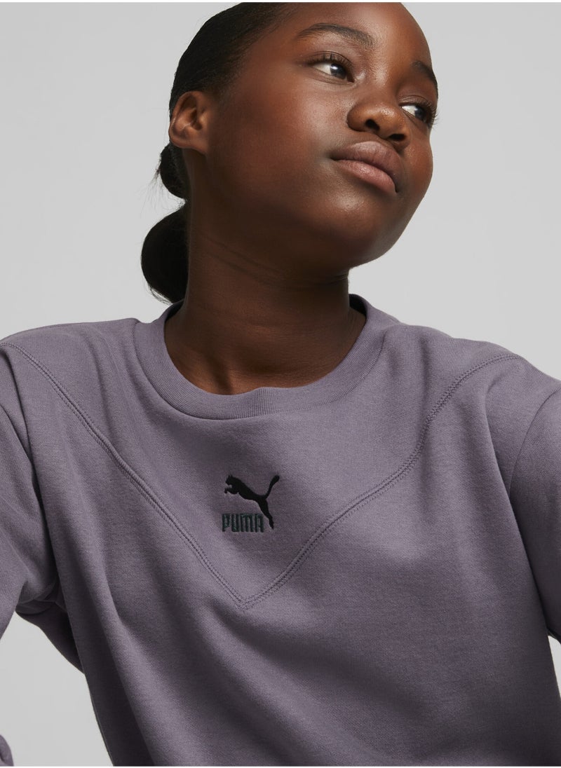 PUMA Classics Girls Crew Neck Sweatshirt  - Image 1