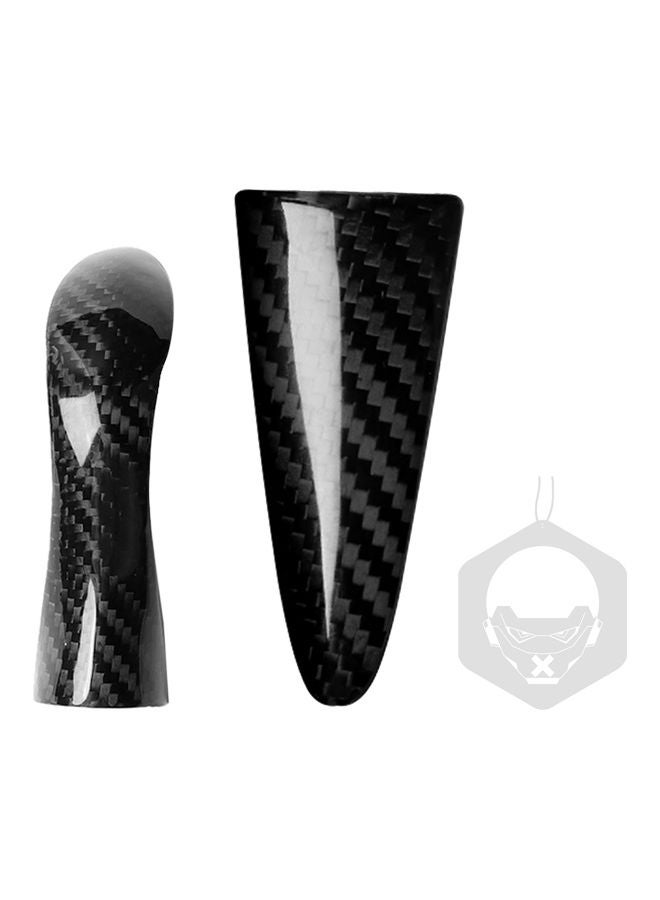 NIBEMINENT Carbon Fiber Gear Handle Sticker Set - Image 1