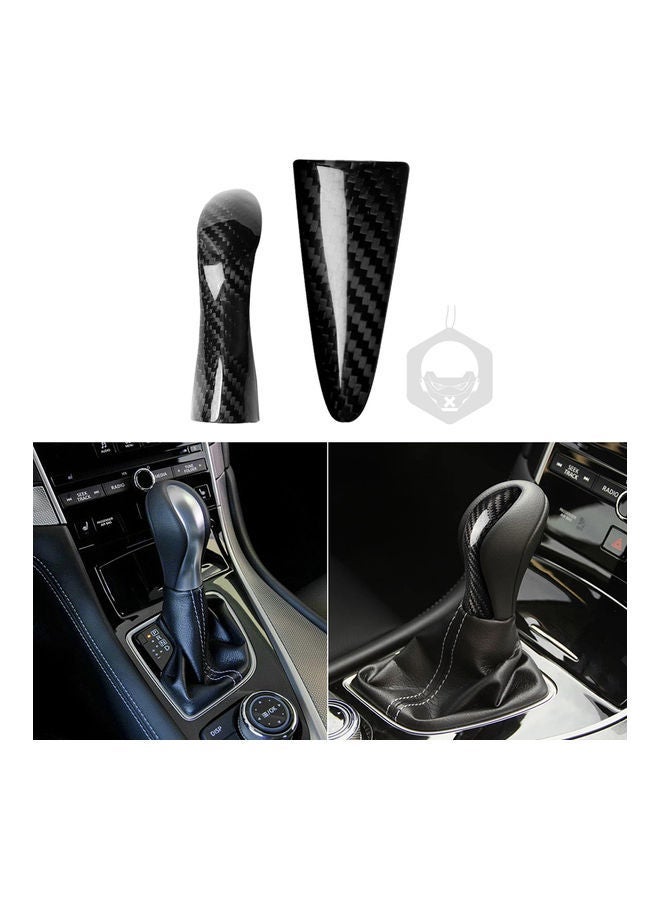 NIBEMINENT Carbon Fiber Gear Handle Sticker Set - Image 2