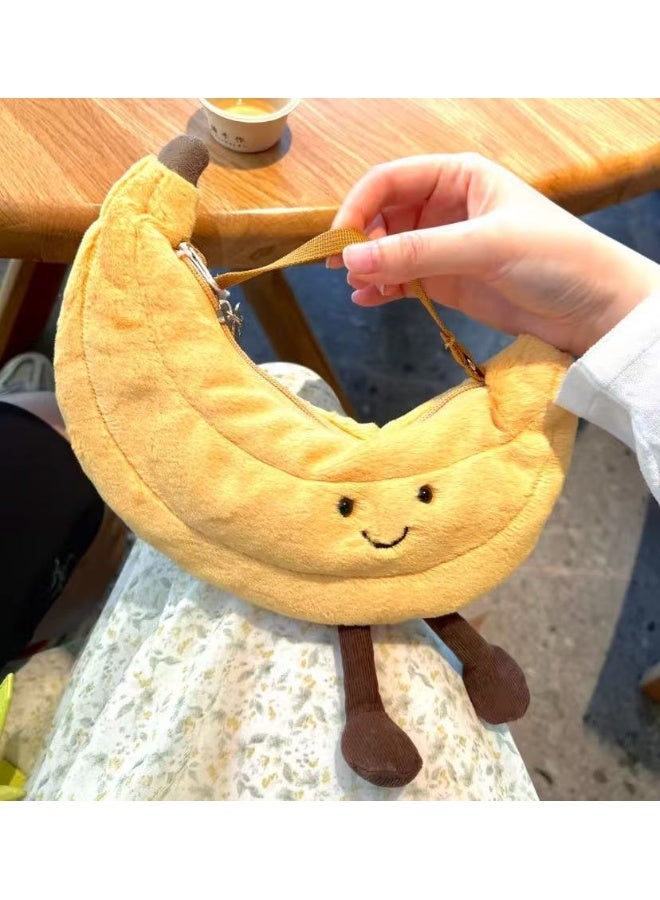 Cute Plush Toy Crossbody Bag - Comfort Doll for Holiday Gift 