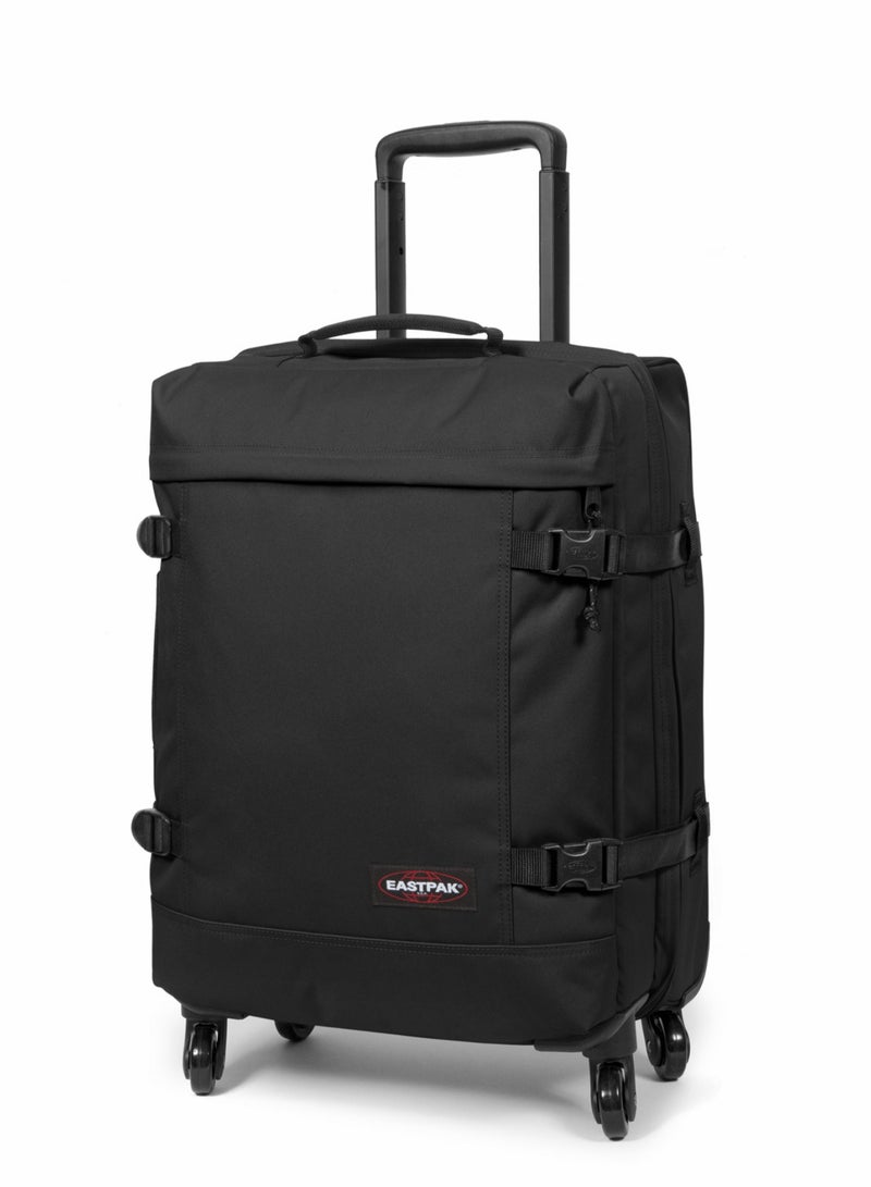 EASTPAK TRANS4 S adventure 360° Spinning wheels Trolley Luggage Bag Black Denim Small - Image 4