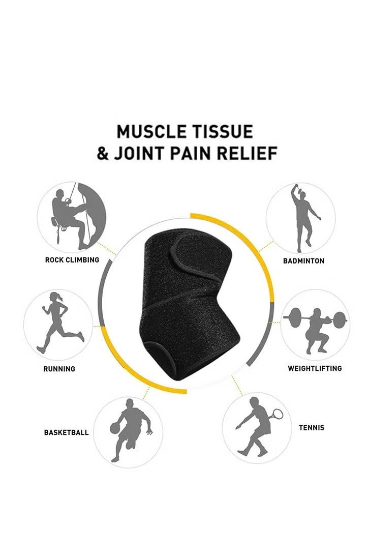 Cuken Elbow Support, Elbow Brace, Adjustable Elbow Sleeve, Tennis Elbow Sleve, Arm Wrap Strap, Sleve for Elbow Sleeve for Gym - Image 2