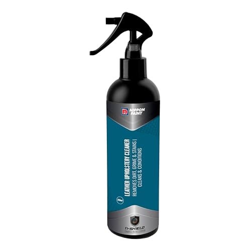Nippon Paint ﻿Nippon Paint n-Shield Leather Upholstery Cleaner 250ml | Removes Dirt Grime & Stains | Cleans Conditions & Restores Finish | Suitable for Car Seats Sofas Bags | No.1 Paint Brand in Asia Pacific - Image 1