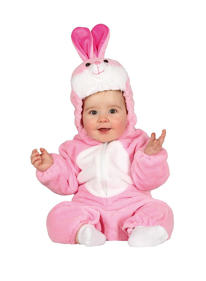 Fiestas Guirca Baby Bunny Costume, 12-24 Months. Includes: Jumpsuit with hood and tail