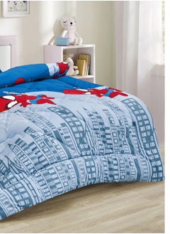Ming Li Soft and Fluffy Medium Fill Kids Bedspread Comforter Set 3pcs Single Size Bedspread for Boys Girls Fashion Print Double Side Stitched Pattern Soft and Breathable  - Image 3