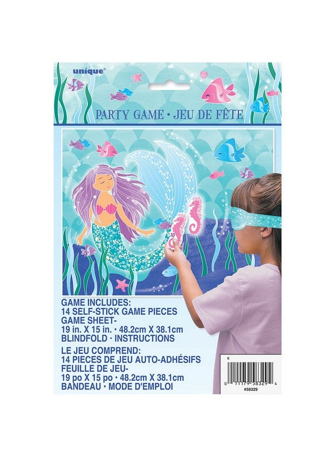 Unique Vibrant Multicolor Mermaid Party Game Set for 14 Kids (1 Set) - Fun & Exciting Design - Perfect for Children's Parties - Image 2