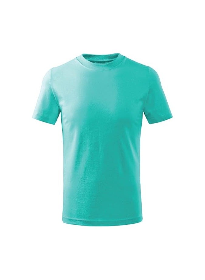 PRINTSHOP4ME 10 pcs Adult Round Neck Combed Men's T Shirt 190 GSM Pure Cotton Basic Colors  - Image 2