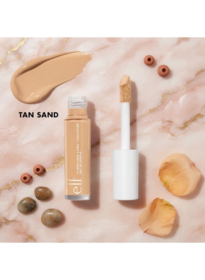 elf e.l.f. Hydrating Camo Concealer, Lightweight, Full Coverage, Long Lasting, Conceals,Covers, Satin Finish (TAN SAND) - Image 1