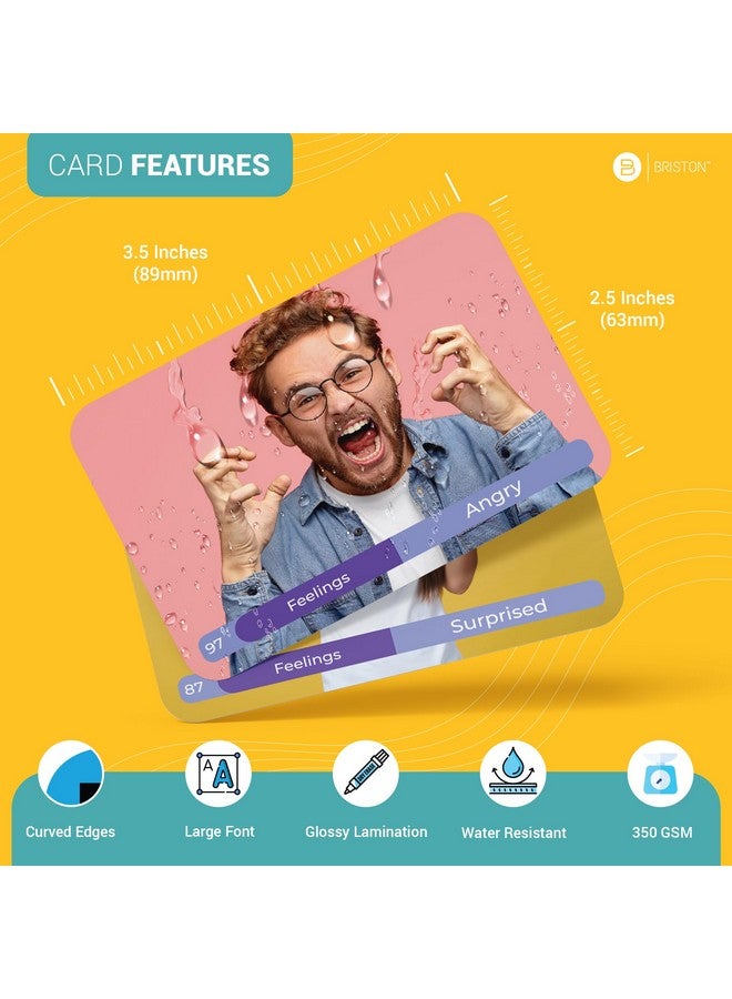 Briston Briston Arabic Vocabulary 300 Flash Cards - Beginner Vocab with Pictures - Memory & Sight Words - Educational Language Learning - Game Like Play - Kids, Grade School, Classroom, Homeschool  - Image 4