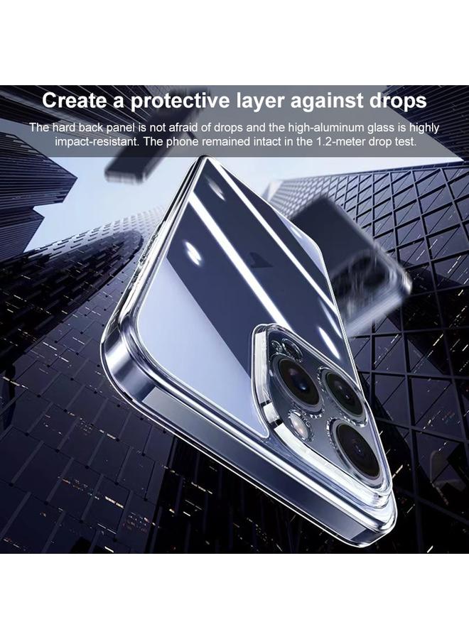 Zaboon Case For iPhone 13 Integrated Ultra-thin Crystal Glass Phone Case - Image 3