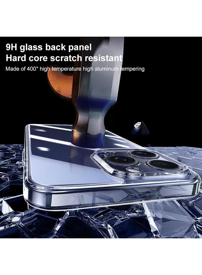 Zaboon Case For iPhone 13 Integrated Ultra-thin Crystal Glass Phone Case - Image 5