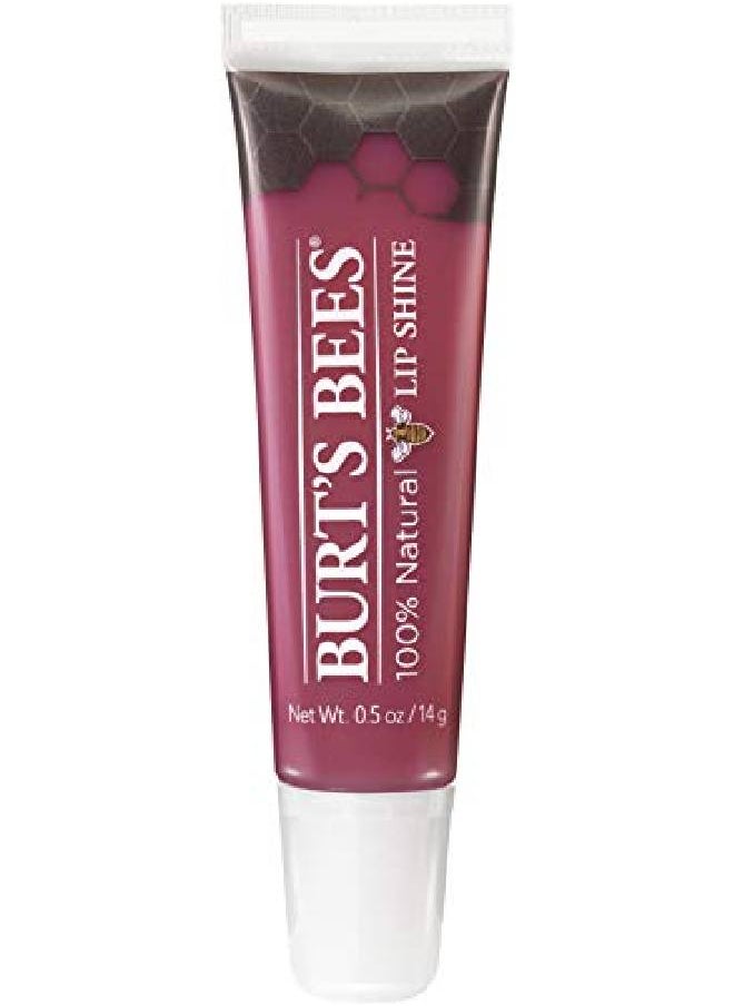 Burt's Bees 100% Natural Moisturizing Lip Shine Pucker 1 Tube 0.5 Ounce  - Image 1