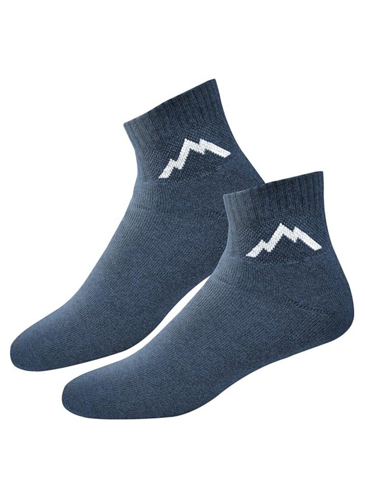 Ranger Ranger Sport Men's Heavy Duty Cotton Quarter Athletic Socks, Pack of 3 (EU 39-45, US 7 - 12), Multicolored)  - Image 5