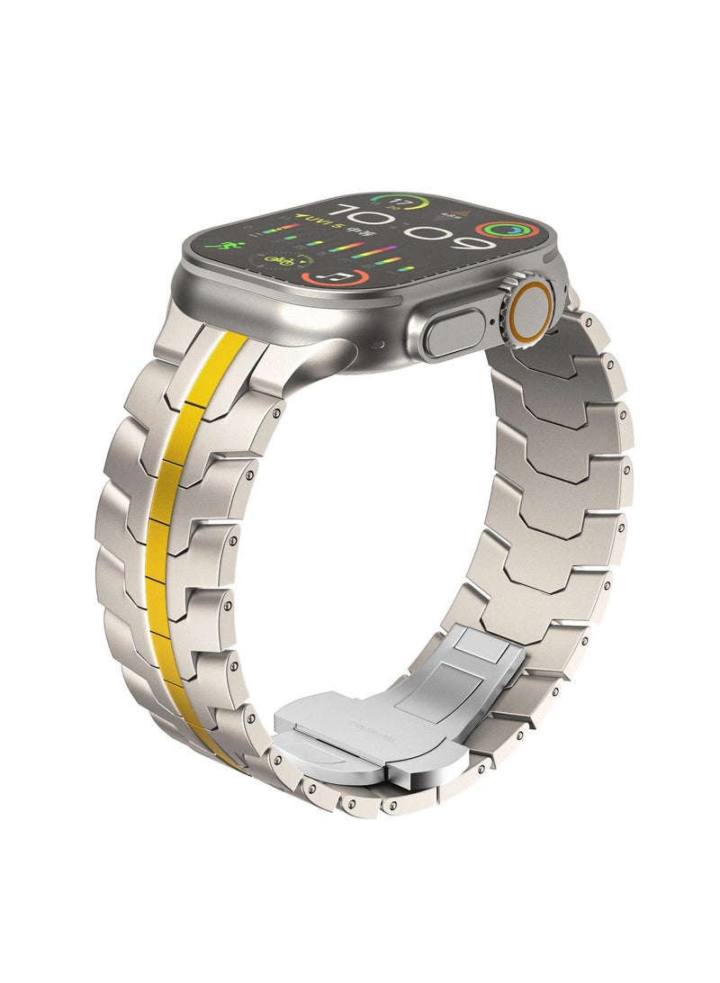 Y&D For Apple Watch 42mm 44mm 45mm 49mm Metal Strap - Image 2