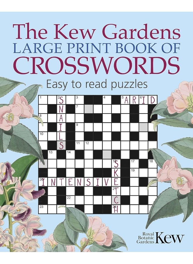 null - The Kew Gardens Large Print Book of Crosswords - Image 1