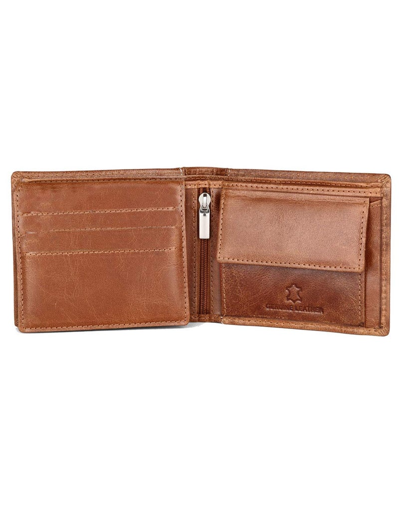 WildHorn Gift Hamper for Men I Leather Wallet, Keychain & Pen Combo Gift Set I Gift for Friend, Boyfriend,Husband,Father, Son etc - Image 3