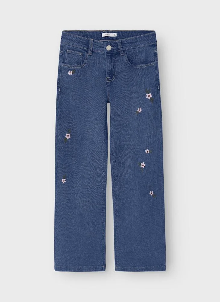 NAME IT Youth Wide Leg Jeans