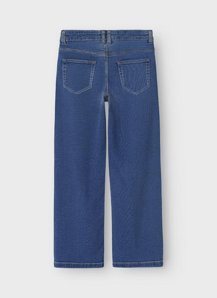 نيم ات بنطال جينز واسع يوث - Image 2