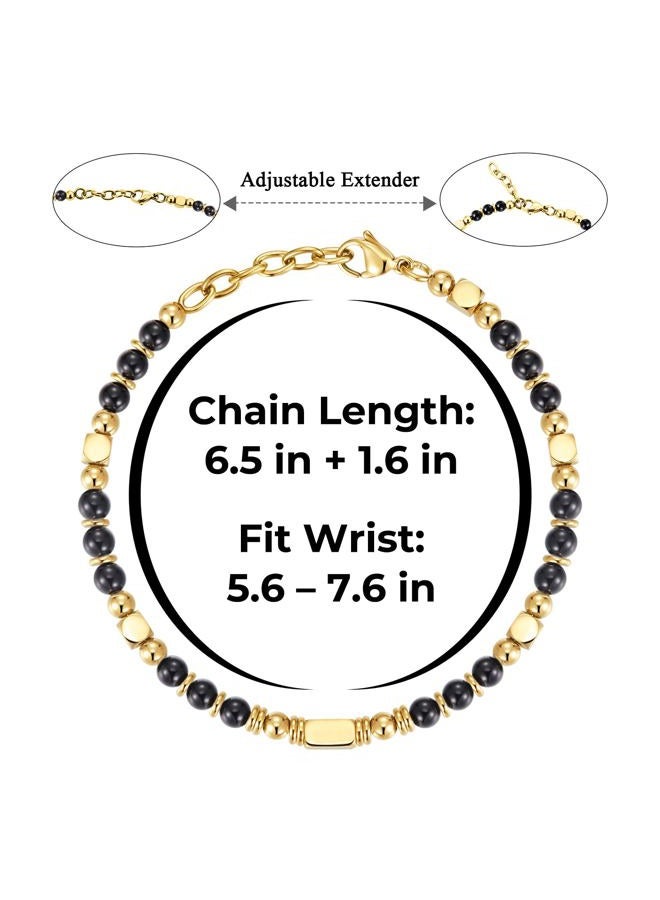 SIUMAL Boho Bracelets,Bracelets for Women Trendy of Christmas Gifts,Gold Bracelets for Women & Silver Bracelets for Women the Best Womens Birthday gifts Size 7 Inches+1 Inch Adjustable - Image 3