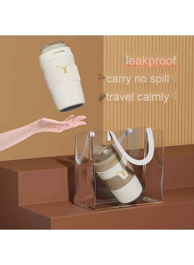 آنا كوب قهوة محمول بسعة كبيرة مع شفاطة مصنوعة من الفولاذ المقاوم للصدأ 316 - Image 2