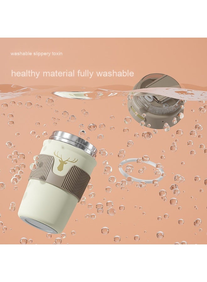 آنا كوب قهوة محمول بسعة كبيرة مع شفاطة مصنوعة من الفولاذ المقاوم للصدأ 316 - Image 4