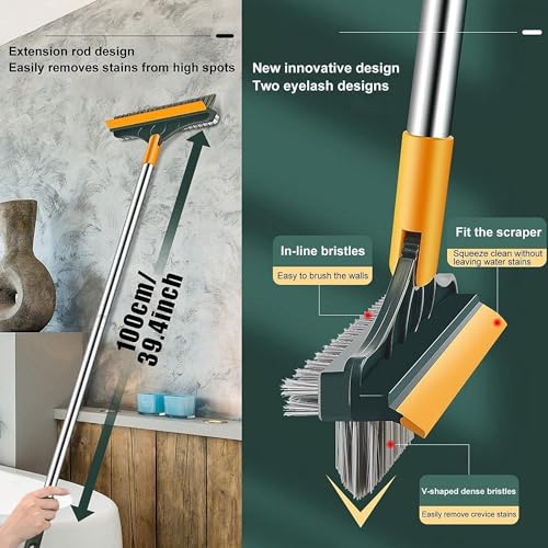 Figment Bathroom Cleaning Brush (3 in 1) - Image 3