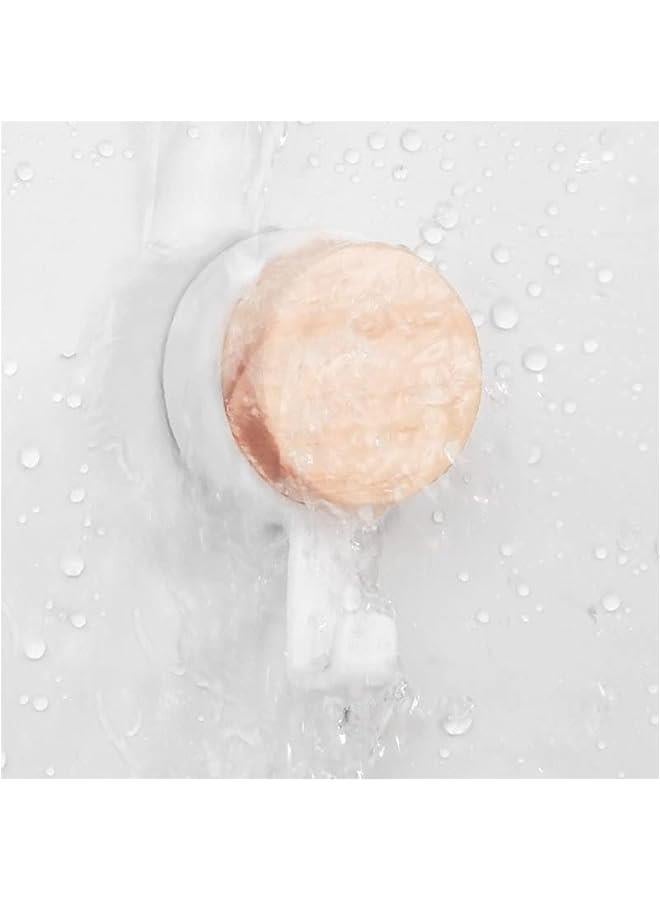 HOOKOR 6 Pcs Adhesive Hooks, Wood wall hook, Wall Hooks for Hanging, Door Hanger Towel Robe Clothes Cabinet Closet Sponges Wall Hook, for Bathroom Kitchen Bedroom Hotel Pool - Image 4