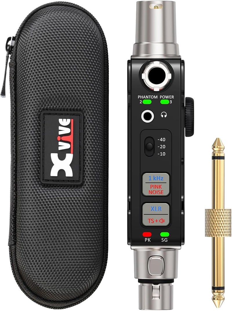 Xvive AT-2 Portable Audio Tester for Live Sound & Studio - XLR Cable Tester, Signal Generator, Phantom Power Check - Image 1