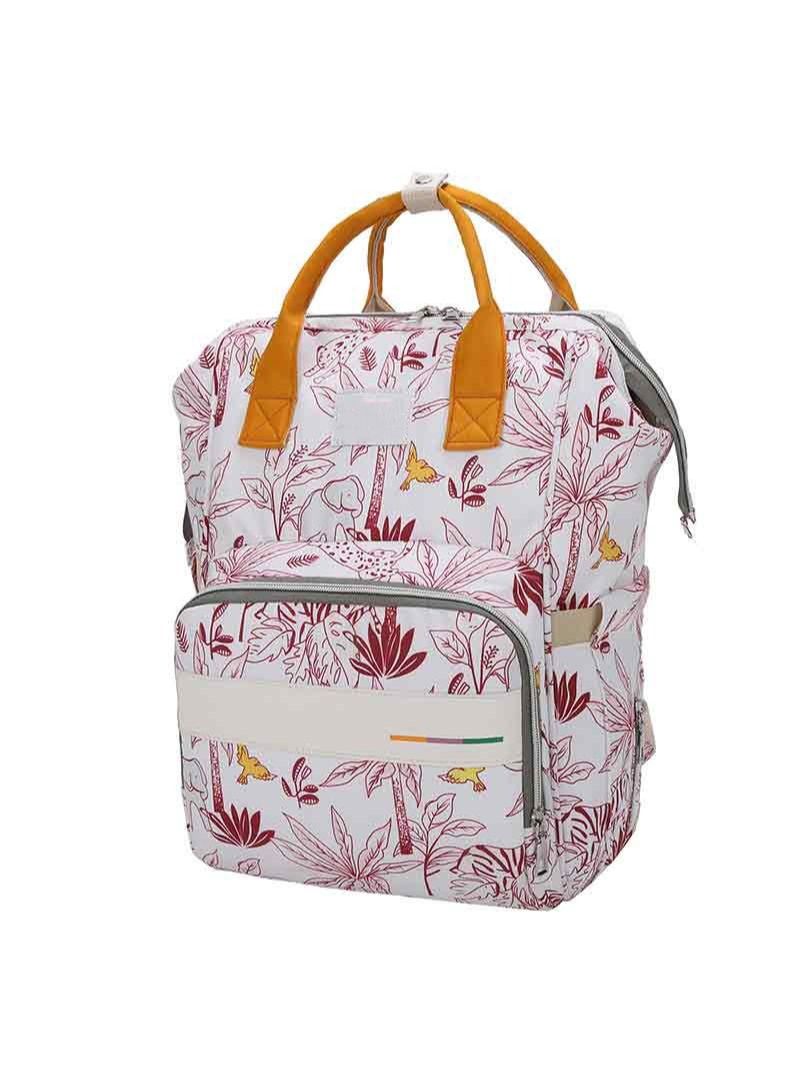 MIXDE Backpack, Large Capacity Baby Bag, Multi-Function Travel Backpack Nappy Bags, Nursing Bag, Fashion Mummy, Roomy Waterproof for Baby Care, Stylish and Durable  - Image 1