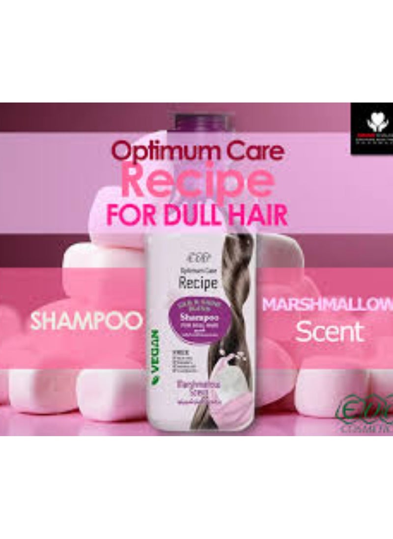 Eva - Eva Optimum Care Recipe Hair Shampoo Silky & Shin Blend Marshmallow Scent - 350 Ml - Image 1