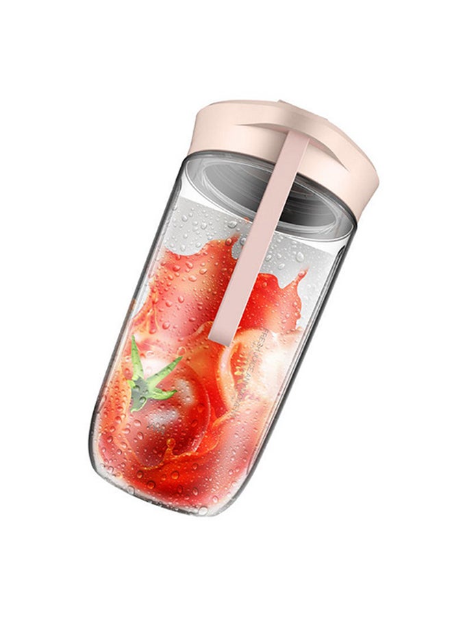ديرما عصارة مع كوب عصير 400 ml 140 W DEM-NU05 الوردي/الشفاف - Image 3