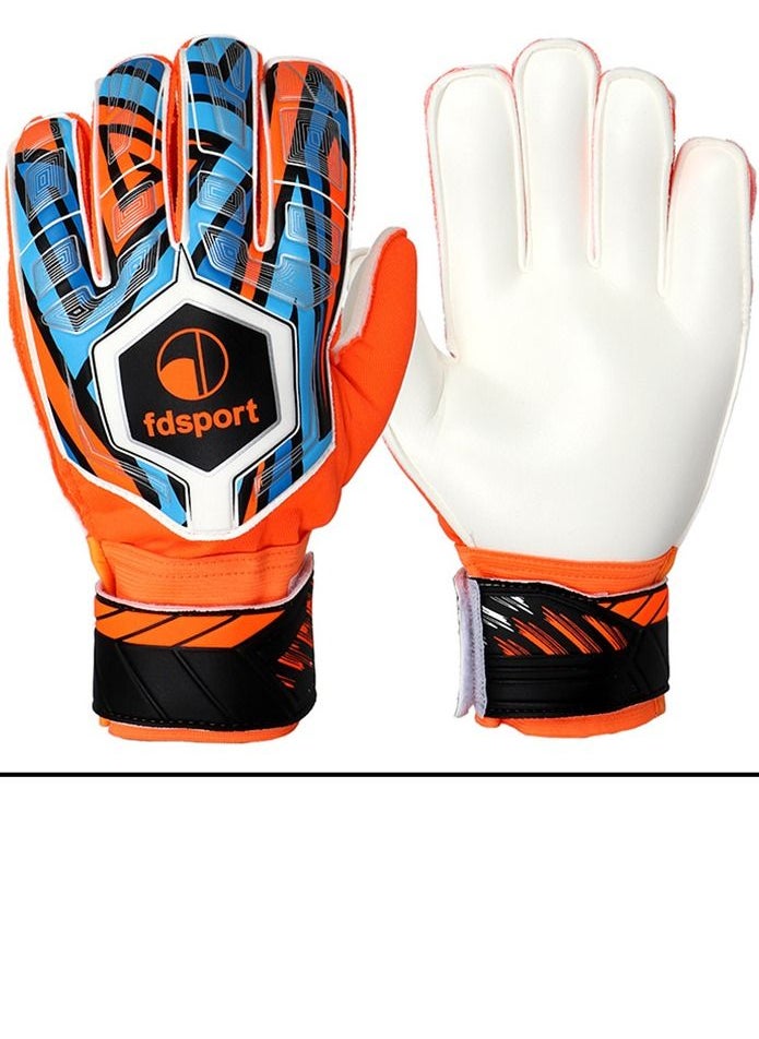 fdsport - Goalkeeper Gloves Finger Protection Latex Soccer Breathable Gloves - Image 1