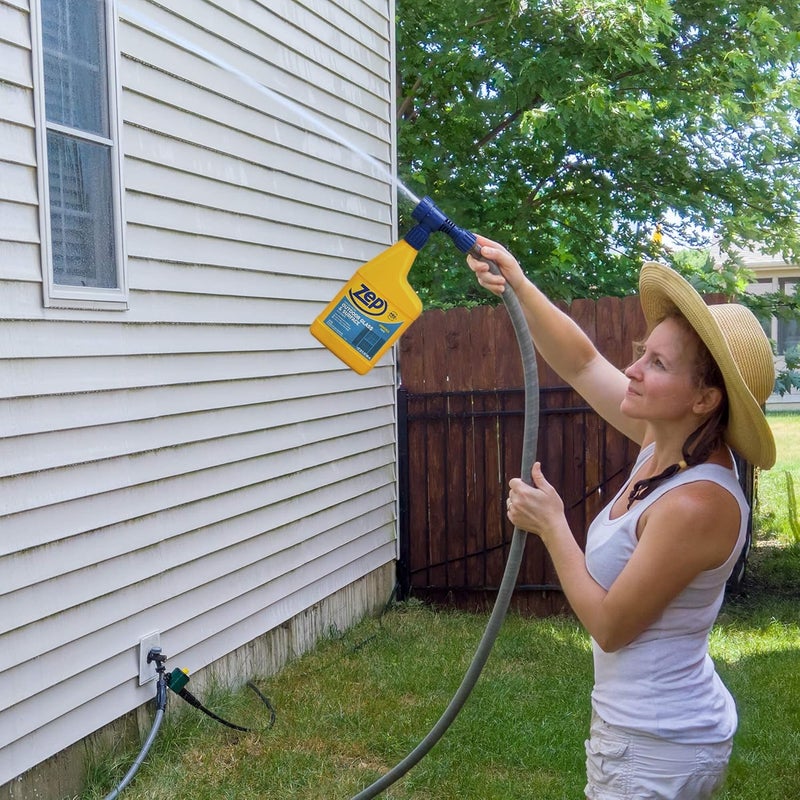 Zep HoseEnd Outdoor Cleaner  32 Ounces  U49910  Great for Outdoor Glass and Surfaces Pack of 2 - Image 4