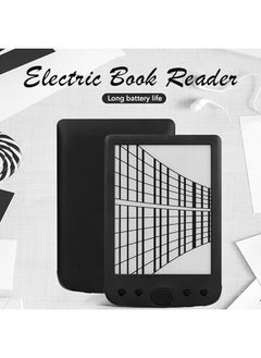 سكاي تاتش قارئ كتب إلكترونية بشاشة حبر إلكتروني مقاس 6 بوصات – شاشة تعمل باللمس مريحة للعين، تصميم مدمج وخفيف الوزن، سعة تخزين 8 جيجابايت، يوفر تجربة قراءة شبيهة بالورق، جهاز محمول مثالي لقراءة الكتب.  - Image 2