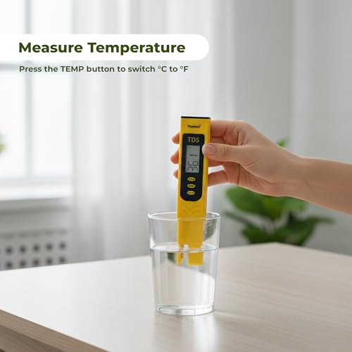 Themisto TDS-02 Digital TDS Meter, Water Quality Tester, 0-9990ppm - Image 4