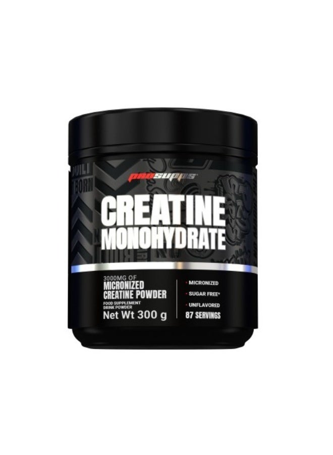 مسحوق كرياتين مونوهيدرات برو سابس الميكروني – 300 غرام